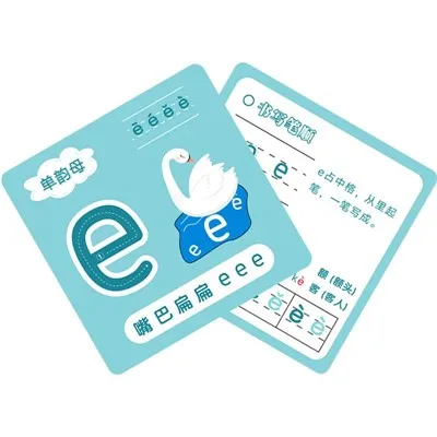 Cartes Pinyin chinois